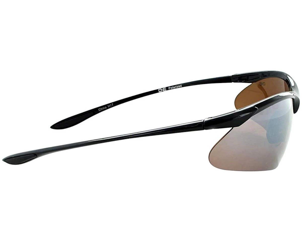Optic Nerve Tightrope Sunglasses (Black) (Brown Silver Flash Lens) (Polarized) 2 Optic Nerve Tightrope Sunglasses (Black) (Brown Silver Flash Lens) (Polarized) - Image 2