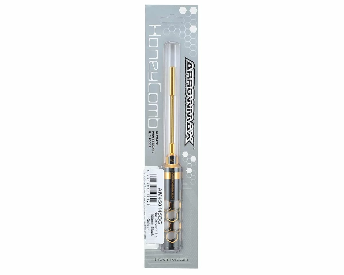 AM Arrowmax Black Golden Metric Nut Driver (4.5mm) 2 AM Arrowmax Black Golden Metric Nut Driver (4.5mm) - Image 2