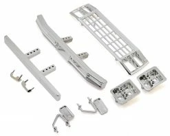Team Associated CR12 Ford F-150 Grille & Accessories Set (Chrome)