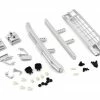 Team Associated CR12 Ford F150 Grille & Accessories Set (Satin Chrome)