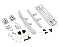Team Associated CR12 Ford F150 Grille & Accessories Set (Satin Chrome)