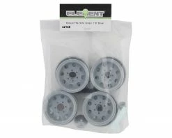 Element RC Enduro 1.9” The Ocho Beadlock Crawler Wheels (Silver) -Rock Crawlers Sales Shop asc42108 2