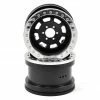 Axial Trail Ready HD IFD 2.2 Beadlock Crawler Wheels (2) (Black/Silver) w/Slim Ring