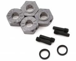 Axial SCX6 17mm Hex Set w/Pins (4)
