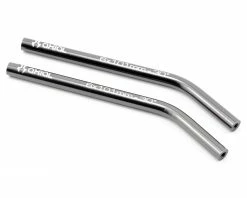 Axial Threaded Aluminum Pipe 6x101mm - 30° Angle (Grey) (2)