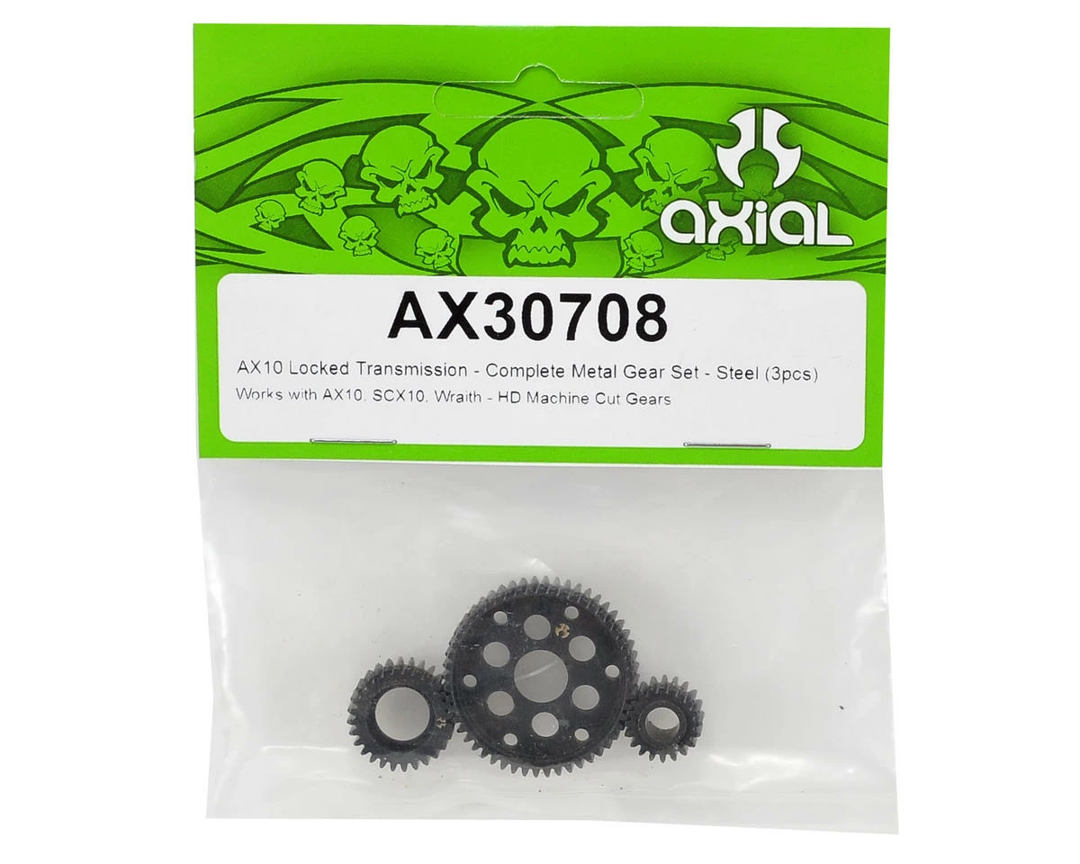 Axial Steel Locked Transmission Gear Set (3) 2 Axial Steel Locked Transmission Gear Set (3) - Image 2