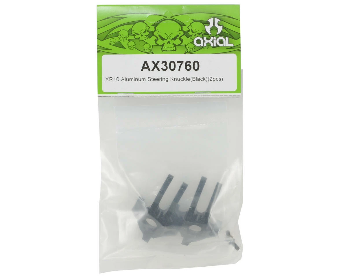 Axial Aluminum Steering Knuckle Set (Black) (2) 2 Axial Aluminum Steering Knuckle Set (Black) (2) - Image 2