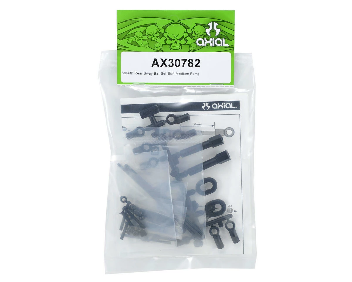 Axial Rear Sway Bar Kit (Soft/Medium/Firm) 2 Axial Rear Sway Bar Kit (Soft/Medium/Firm) - Image 2