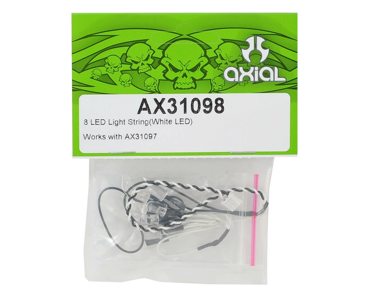 Axial 8 LED Light String (White) 2 Axial 8 LED Light String (White) - Image 2
