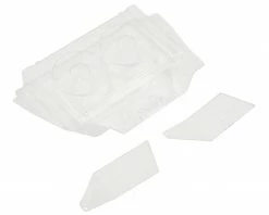 Axial Y-480 XL Rear Interior & Number Plate Set (Clear)