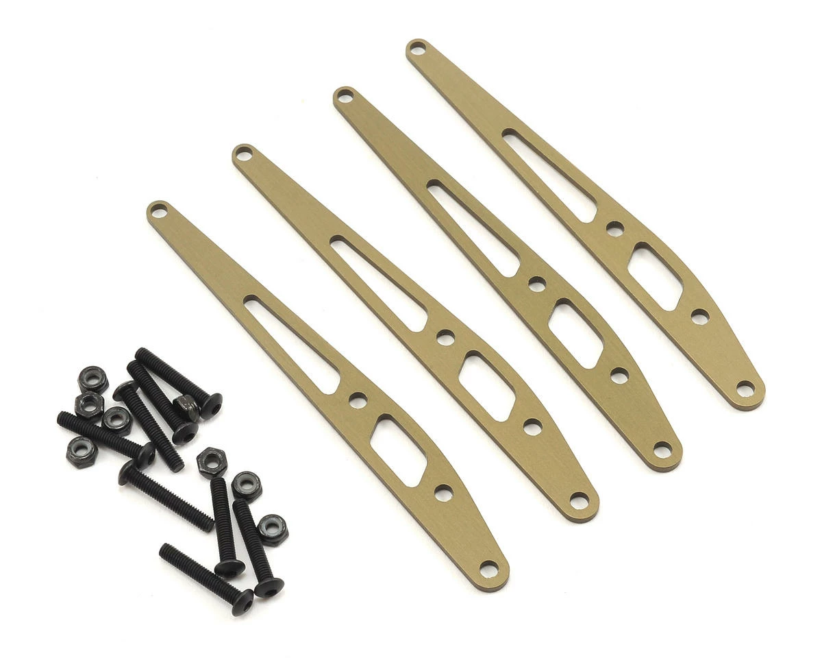Axial Aluminum Lower Link Plate Set (4) 1 Axial Aluminum Lower Link Plate Set (4)