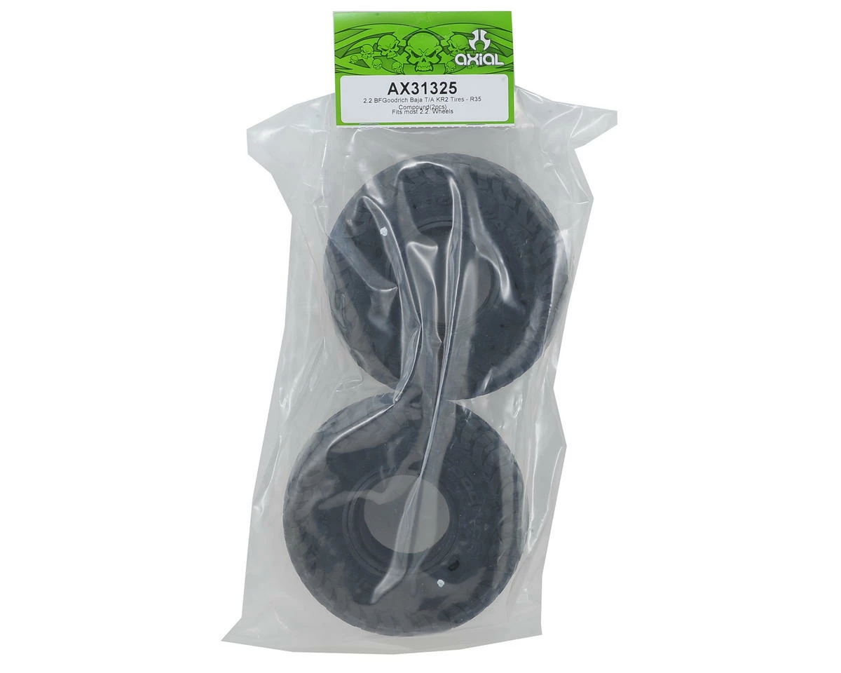 Axial BFGoodrich Baja T/A KR2 2.2" Crawler Tires (2) (R35) 2 Axial BFGoodrich Baja T/A KR2 2.2" Crawler Tires (2) (R35) - Image 2