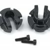 Axial 12mm Aluminum Shock Spring Retainer (Black) (2)