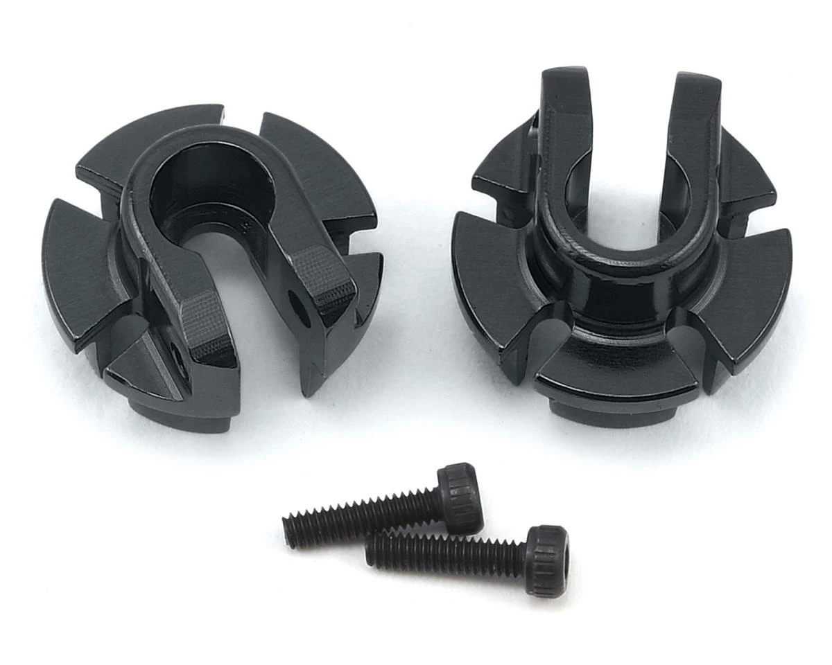 Axial 12mm Aluminum Shock Spring Retainer (Black) (2) 1 Axial 12mm Aluminum Shock Spring Retainer (Black) (2)
