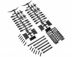 Axial Front Link Set Aluminum: SCX10 II