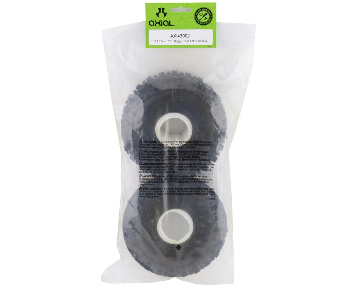 Axial Interco TSL Bogger 2.2" Tires (2) (SBR45) 2 Axial Interco TSL Bogger 2.2" Tires (2) (SBR45) - Image 2