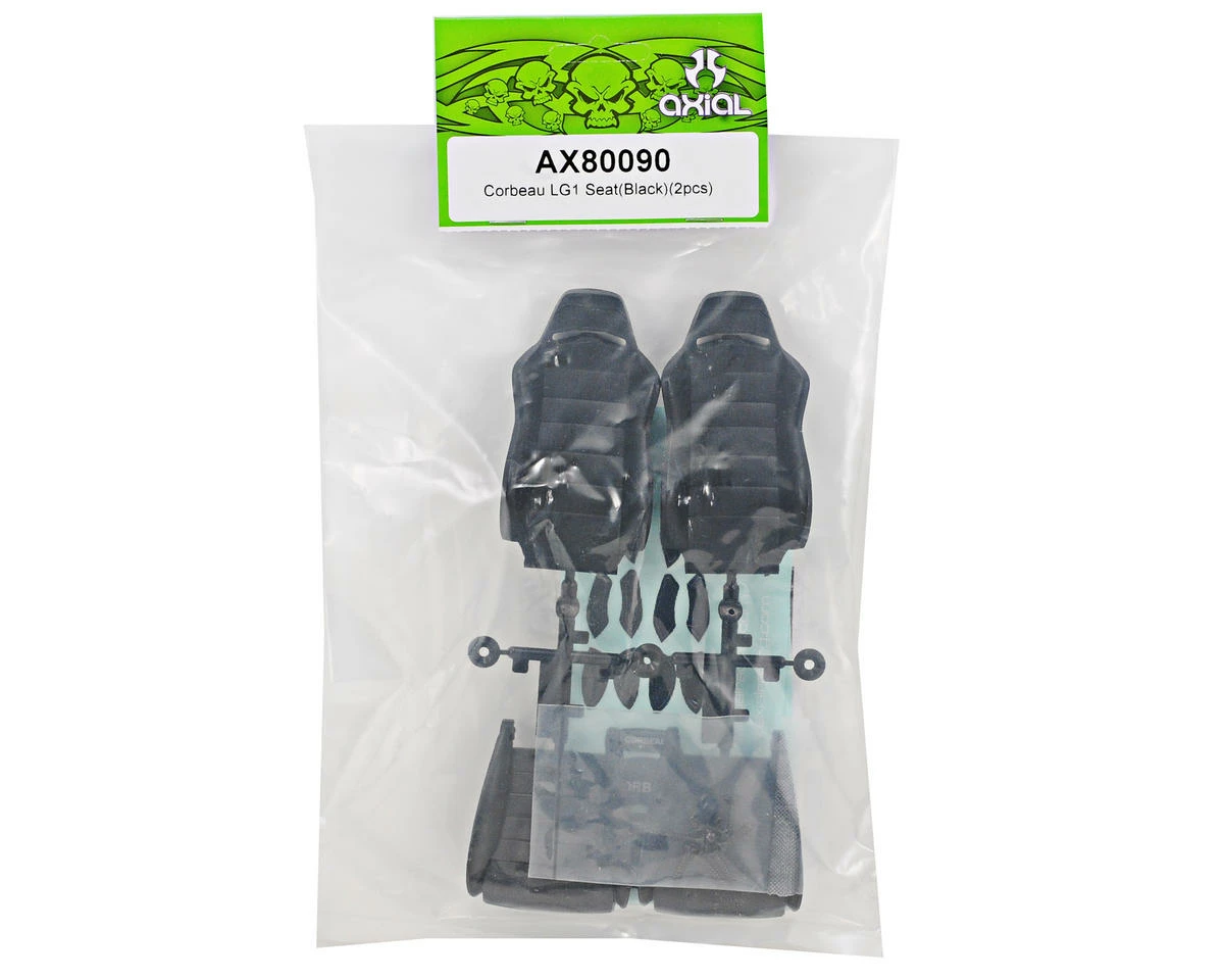 Axial Corbeau LG1 Seat Set (Black) (2) 3 Axial Corbeau LG1 Seat Set (Black) (2) - Image 3