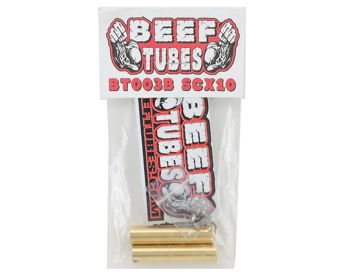 Beef Tubes SCX10 Standard Beef Tubes (Brass) 2 Beef Tubes SCX10 Standard Beef Tubes (Brass) - Image 2