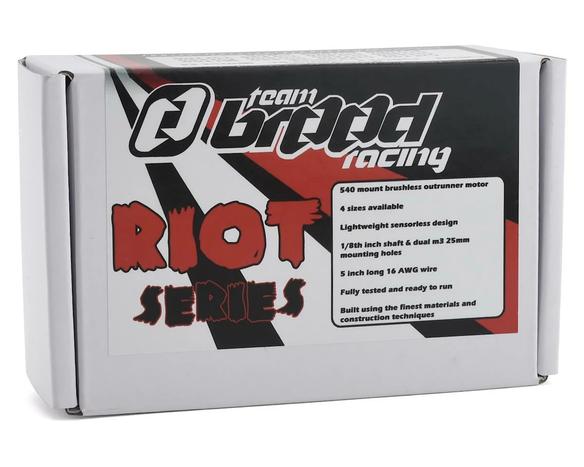 Team Brood Riot 41mm Sensorless Outrunner Brushless Crawler Motor (1250Kv) 2 Team Brood Riot 41mm Sensorless Outrunner Brushless Crawler Motor (1250Kv) - Image 2