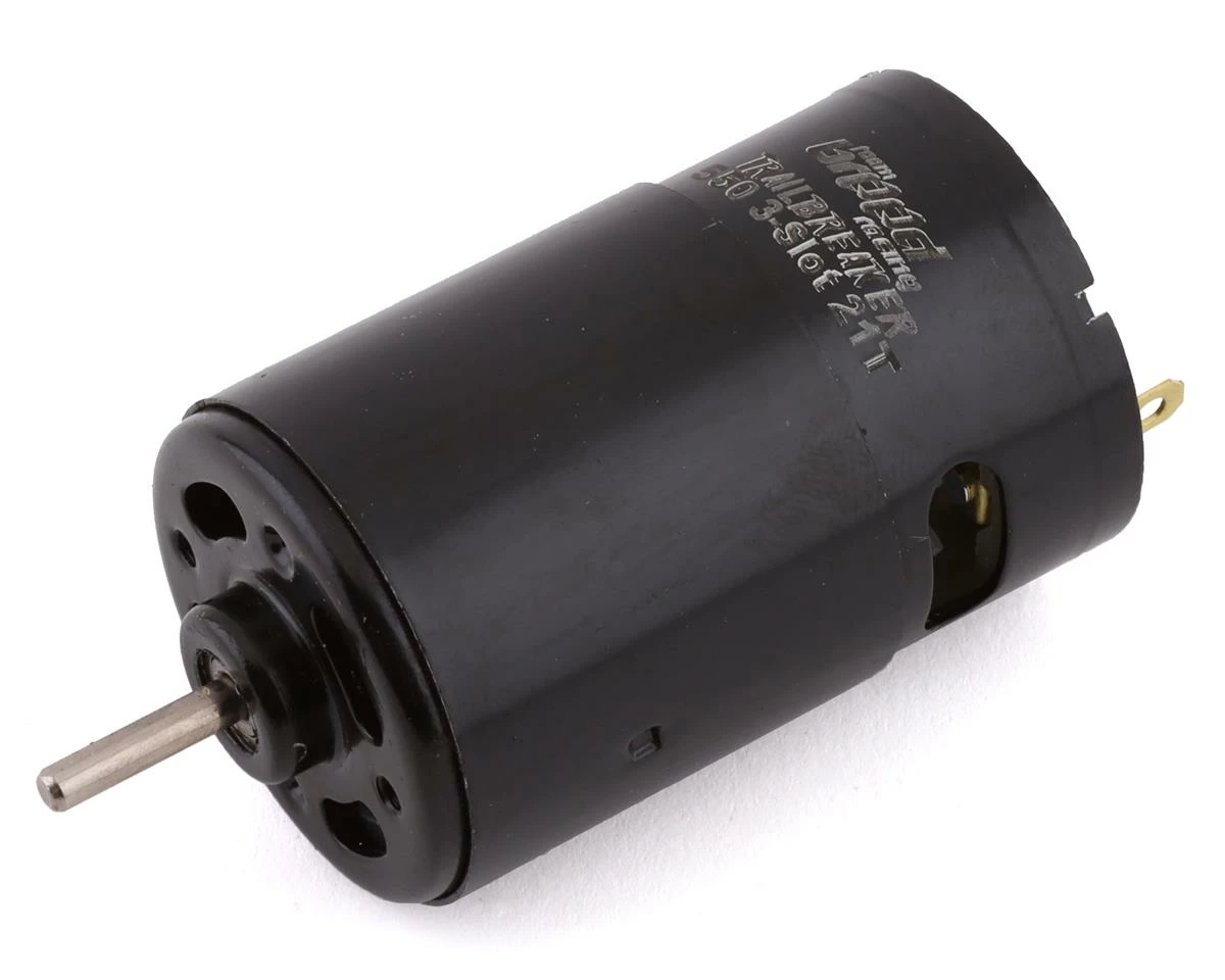 Team Brood Trailbreaker 550 Sealed Can 3 Slot Dual Magnet Brushed Motor (21T) 1 Team Brood Trailbreaker 550 Sealed Can 3 Slot Dual Magnet Brushed Motor (21T)