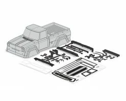 Carisma SCA-1E Coyote Clear Body Set