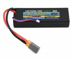 Common Sense RC Lectron Pro 2S 35C LiPo Battery w/XT60 (7.4V/5200mAh) w/XT60 to Traxxas Plug Adapter