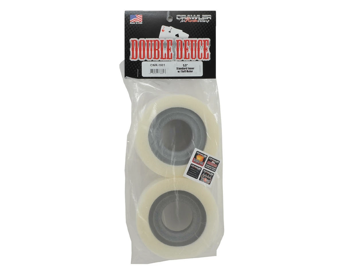 Crawler Innovations "Double Deuce 5.5" 2.2 Crawler Foam (2) (Standard/Soft) 2 Crawler Innovations "Double Deuce 5.5" 2.2 Crawler Foam (2) (Standard/Soft) - Image 2