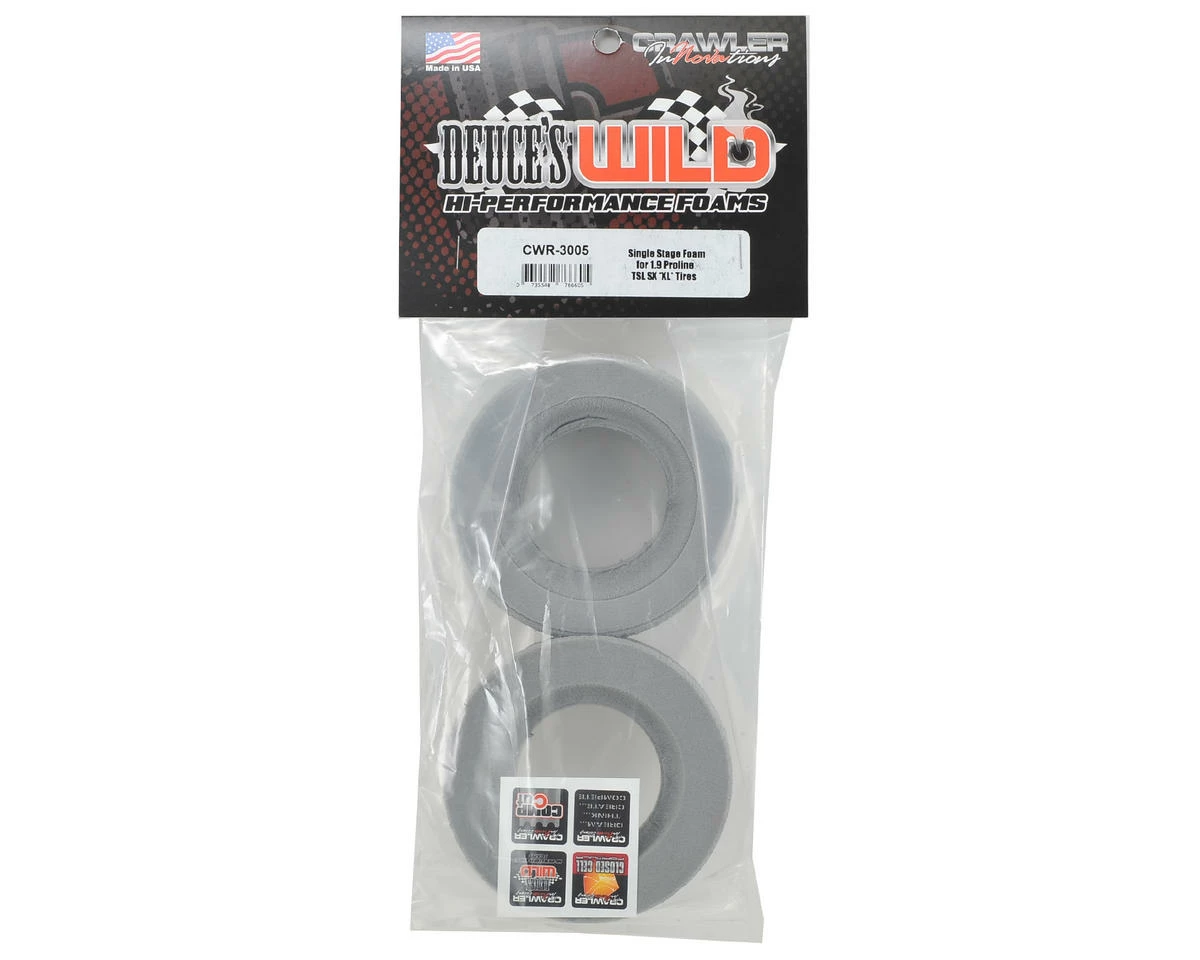 Crawler Innovations "Deuce's Wild" 1.9 Proline TSL SX XL Crawler Foam (2) 2 Crawler Innovations "Deuce's Wild" 1.9 Proline TSL SX XL Crawler Foam (2) - Image 2