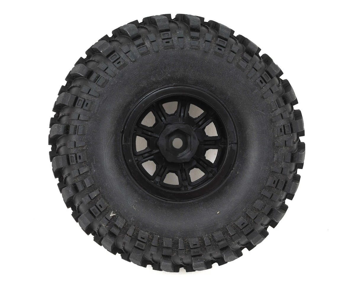 DuraTrax Deep Woods CR 1.9" Pre-Mounted Crawler Tires (2) (Black) (C3 - Super Soft) 2 DuraTrax Deep Woods CR 1.9" Pre-Mounted Crawler Tires (2) (Black) (C3 - Super Soft) - Image 2