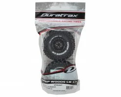 DuraTrax Deep Woods CR 1.9" Pre-Mounted Crawler Tires (2) (Black Chrome) (C3 - Super Soft) -Rock Crawlers Sales Shop dtxc4027 2