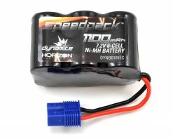 Dynamite 6-Cell 7.2V NiMH 3+3 Battery Pack w/EC3 Connector (1100mAh)