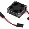 EcoPower 35x35x10mm Aluminum High Speed HV Cooling Fan (Silver/Black)