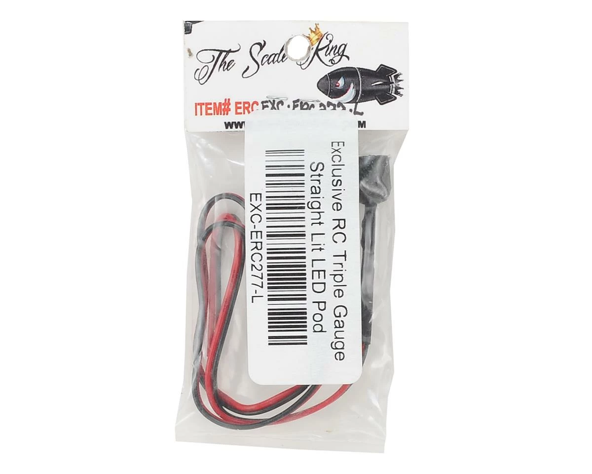 Exclusive RC Triple Gauge Straight Lit LED Pod 2 Exclusive RC Triple Gauge Straight Lit LED Pod - Image 2