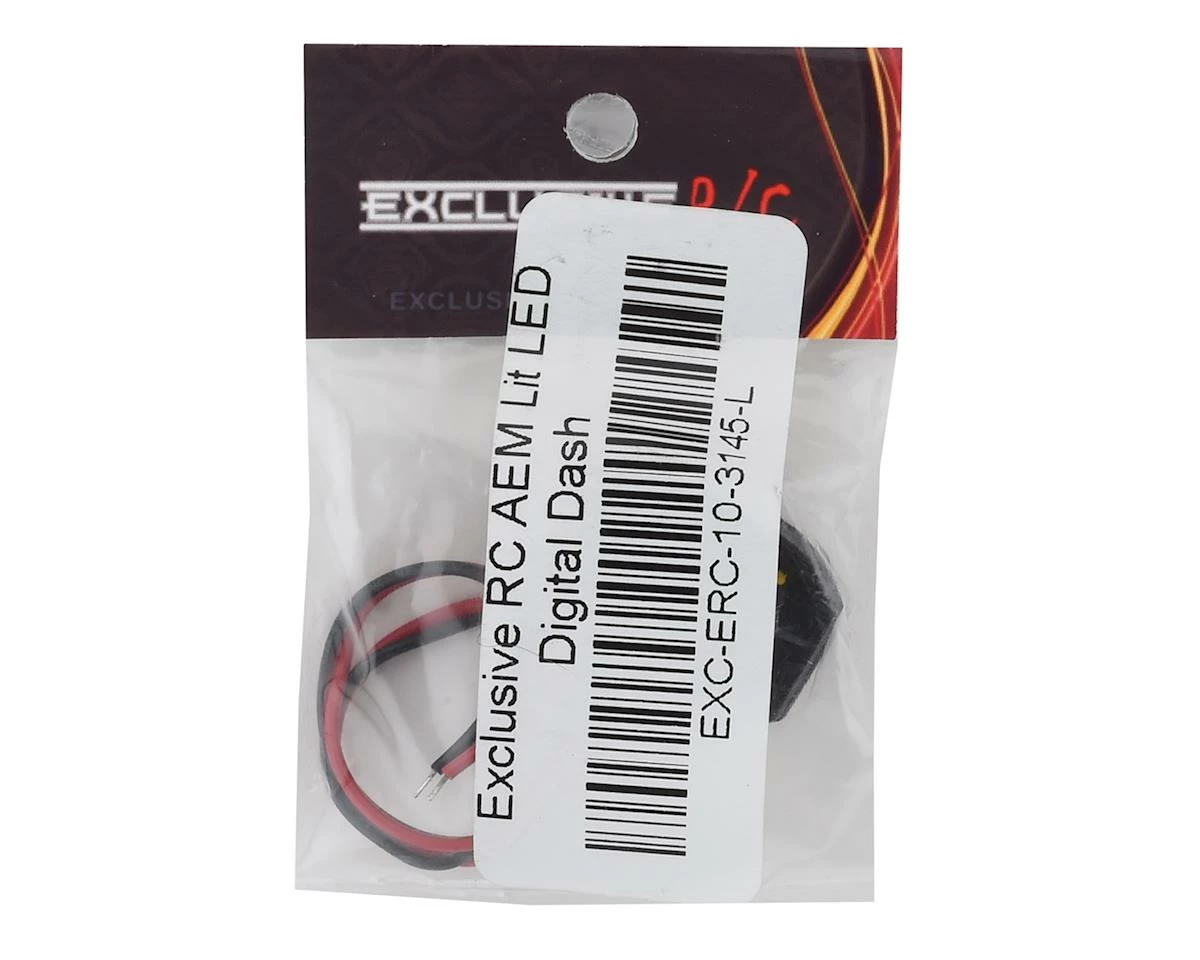 Exclusive RC AEM Lit LED Digital Dash 2 Exclusive RC AEM Lit LED Digital Dash - Image 2