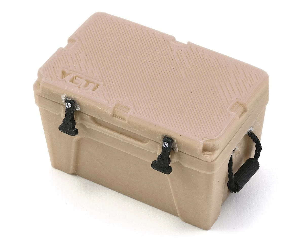 Exclusive RC Scale Yeti Cooler (Tan) (Miniature Scale Accessory) 1 Exclusive RC Scale Yeti Cooler (Tan) (Miniature Scale Accessory)