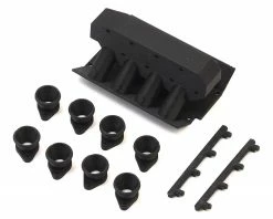 Exclusive RC RC4WD V8 Hurricane Manifold (Carbon Nylon) (Fits RC4WD Heads)