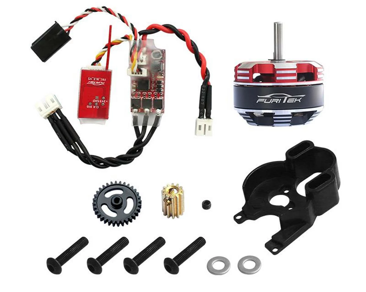 Furitek Liko Brushless SCX24 Combo (Lizard ESC, Komodo Brushless Motor, & Gearing Kit) 1 Furitek Liko Brushless SCX24 Combo (Lizard ESC, Komodo Brushless Motor, & Gearing Kit)