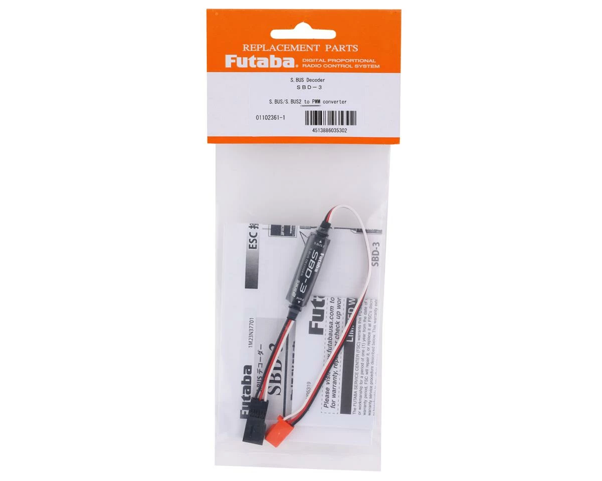 Futaba SBD-3 S.Bus Decoder 2 Futaba SBD-3 S.Bus Decoder - Image 2