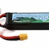 Gens Ace 3s LiPo Battery 60C (11.1V/2200mAh) w/XT-60 Connector