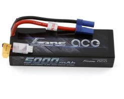 Gens Ace 2S Stick 50C LiPo Battery (7.4V/5000mAh) (Type 2) w/EC5 Connector