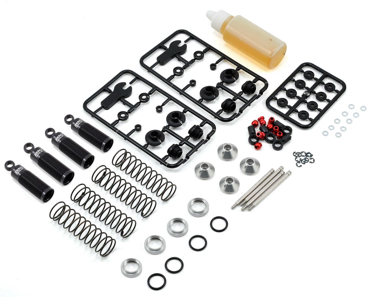 Gmade 94mm Zero Shock Set (Black) (4) 1 Gmade 94mm Zero Shock Set (Black) (4)