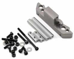 Gmade Komodo Aluminum Front Axle Truss Upper Link Mount (Grey)