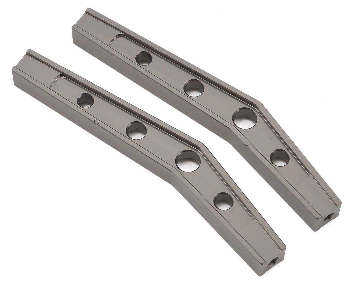 Gmade Komodo 78mm Machined Aluminum Bent Lower Link (2) (Grey) 1 Gmade Komodo 78mm Machined Aluminum Bent Lower Link (2) (Grey)
