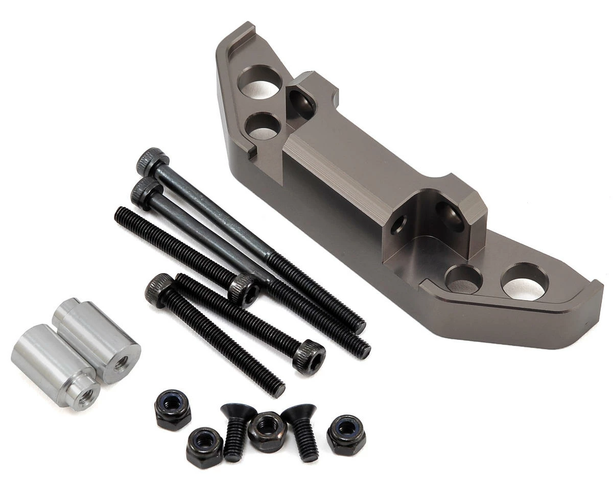 Gmade R1 Aluminum Rear Axle Truss Upper Link Mount (Grey) 1 Gmade R1 Aluminum Rear Axle Truss Upper Link Mount (Grey)