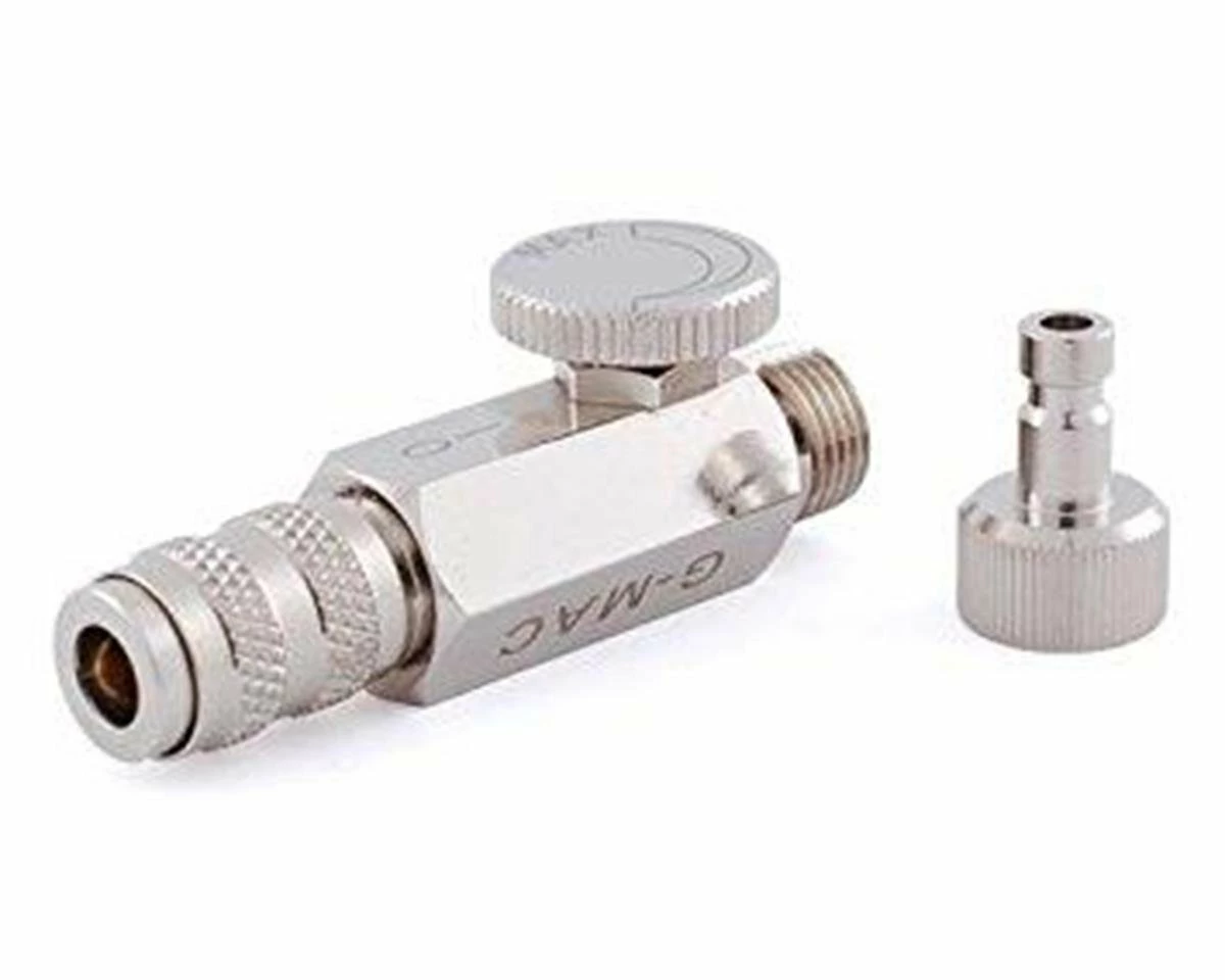 Grex Airbrush Grex G-MAC MAC Valve with Quick Connect Coupler and Plug 1 Grex Airbrush Grex G-MAC MAC Valve with Quick Connect Coupler and Plug