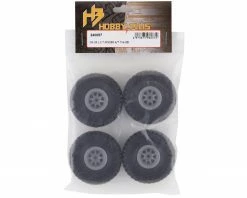 HobbyPlus CR-18 T-Finder A/T 1.0" Pre-Mounted Tire Set (Grey) (4) (Beadlock) -Rock Crawlers Sales Shop hbp240057 2