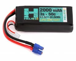 Helios RC 3S 50C LiPo Battery w/EC3 Connector (11.1V/2000mAh)