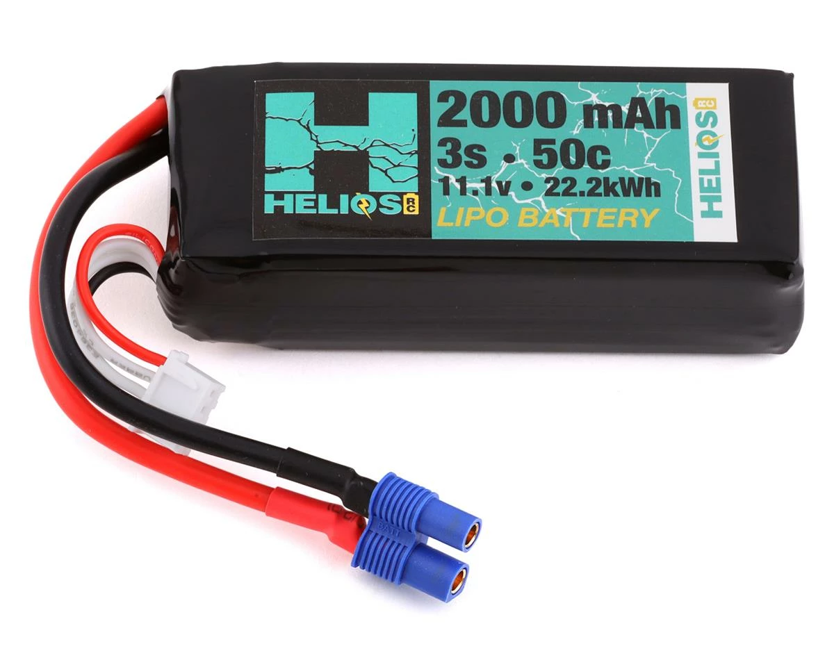 Helios RC 3S 50C LiPo Battery w/EC3 Connector (11.1V/2000mAh) 1 Helios RC 3S 50C LiPo Battery w/EC3 Connector (11.1V/2000mAh)