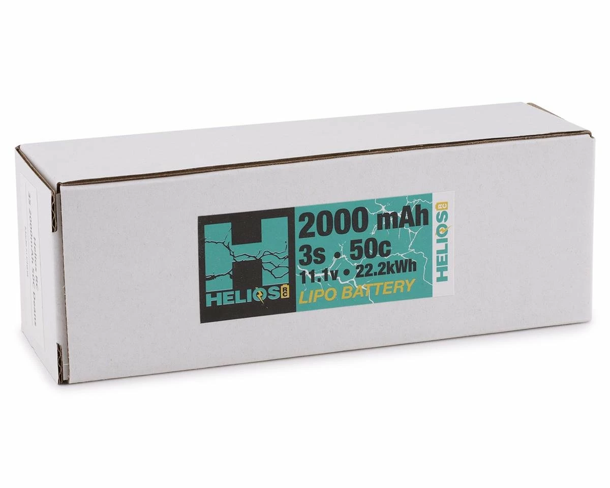 Helios RC 3S 50C LiPo Battery w/EC3 Connector (11.1V/2000mAh) 2 Helios RC 3S 50C LiPo Battery w/EC3 Connector (11.1V/2000mAh) - Image 2