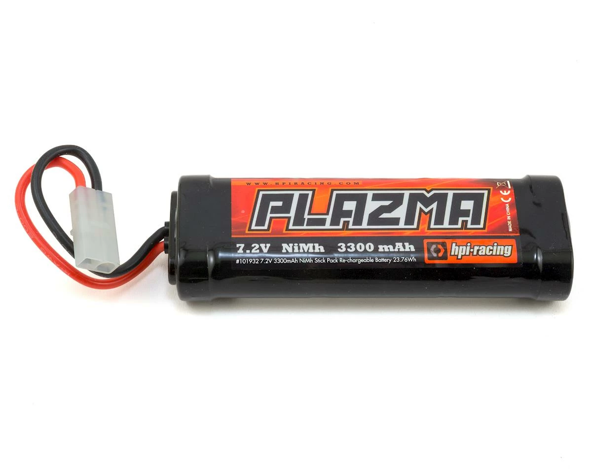 HPI Plazma 6 Cell Stick NIMH Battery Pack w/Tamiya Connector (7.2V/3300mAh) 1 HPI Plazma 6 Cell Stick NIMH Battery Pack w/Tamiya Connector (7.2V/3300mAh)